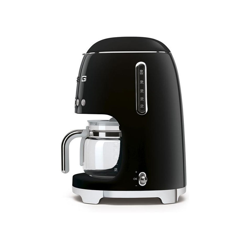 Smeg 50's Style Retro Drip Filter Coffee Machine - Glossy Black (Photo: 6)